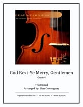 God Rest Ye Merry, Gentlemen Orchestra sheet music cover